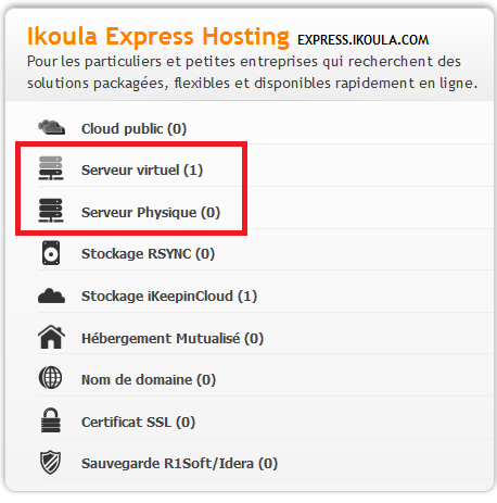 Choix du serveur dédié, serveur physique ou virtuel