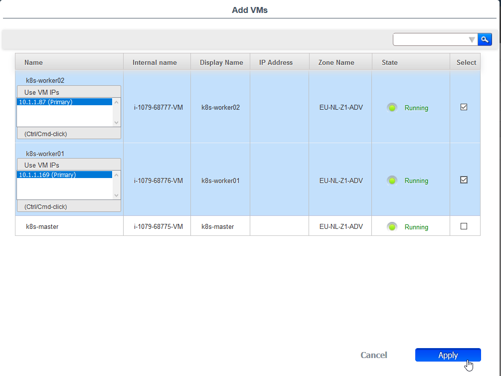 Cocher vos instance worker kubernetes