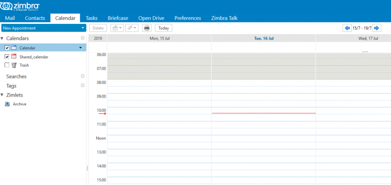 Fichier:Zimbra partage calendrier1.PNG