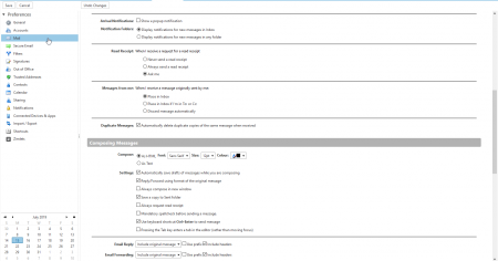 Webmail zimbra preference mail2.png