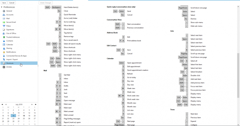 Fichier:Webmail zimbra preference raccourcis2.png