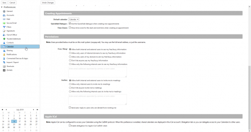 Webmail zimbra preference calendrier2.png
