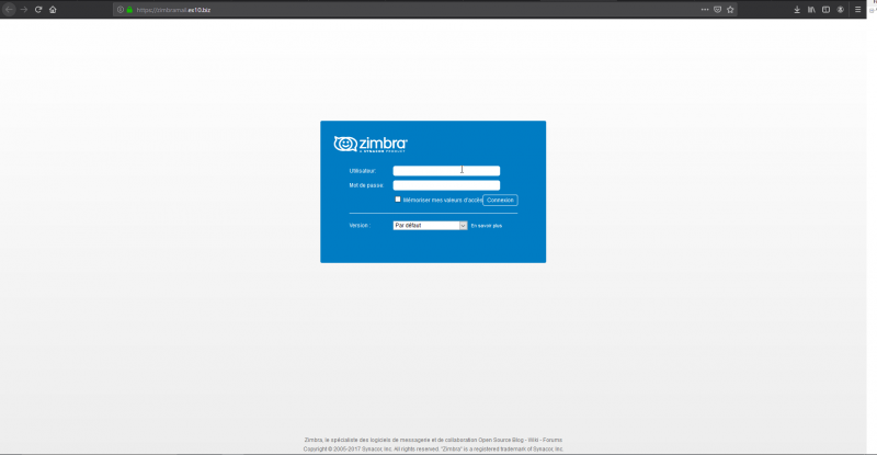 Fichier:Webmail zimbra.png