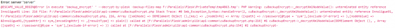 Fichier:Erreur migration plesk 07 error in execute backup encrypt 01.png
